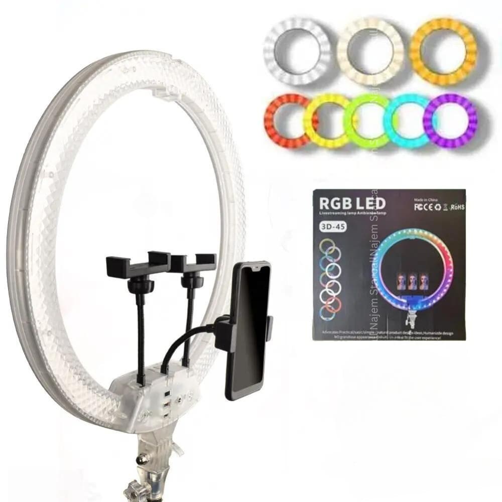 Lampă LED RGB 3D-45 cm