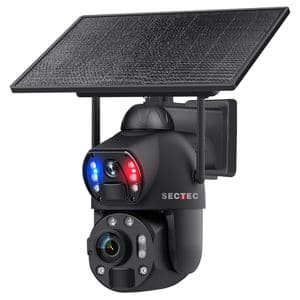 Camera video 12mp/ zoom 36x/ panou solar