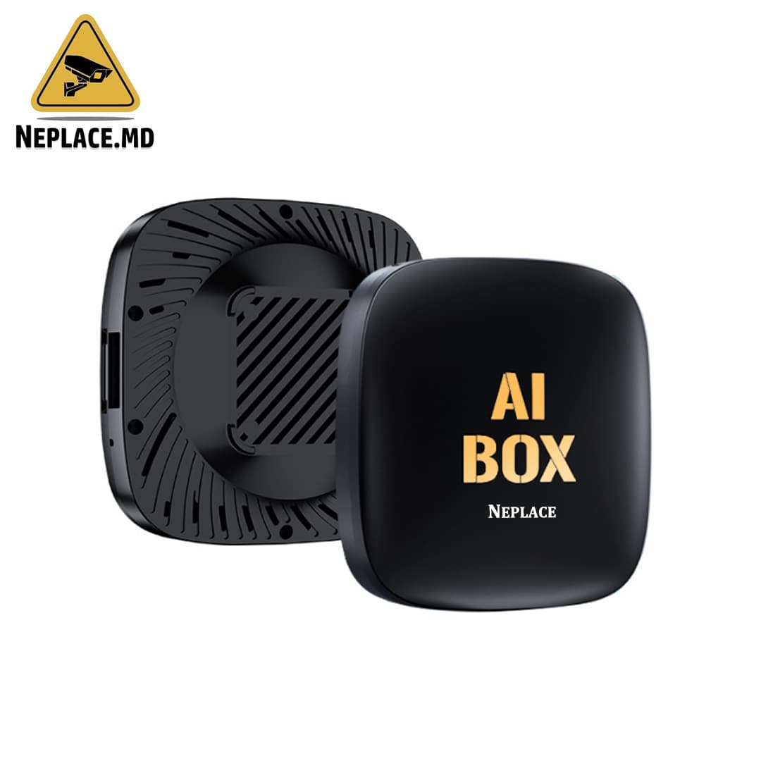 Adaptor wireless, AI Box, compatibil cu Apple Carplay si Android Auto, pentru autoturisme Youtube, Netflix, Google Play